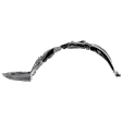  Front, Driver Side Fender Liner, 2.5 Liter Engine