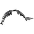  Front, Driver Side Fender Liner, 2.5 Liter Engine