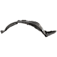  Front, Passenger Side Fender Liner, Inner Panel