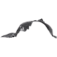 Front, Passenger Side Fender Liner, Inner Panel, CAPA CERTIFIED