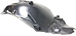 Front, Passenger Side, Front Section Fender Liner, Sedan/Wagon