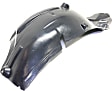 Front, Passenger Side, Front Section Fender Liner, Sedan/Wagon