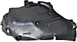 Front, Passenger Side, Front Section Fender Liner, Sedan/Wagon