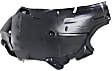 Front, Driver Side, Front Section Fender Liner, Sedan/Wagon