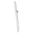 Fender Molding - Chrome, Direct Fit