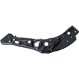 Driver Side Radiator Support Side Panel, Upper Side Support