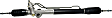 Steering Rack, Hydraulic, For Vehicles with Hydraulic Power Steering