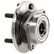 Front, Driver or Passenger Side Wheel Hub, 5 Lugs, With Bearing