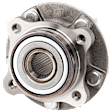 Front, Driver or Passenger Side Wheel Hub, with Bearing, AWD