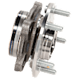 Front, Driver or Passenger Side Wheel Hub, with Bearing, AWD