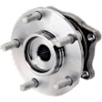 Rear, Driver or Passenger Side Wheel Hub, With Bearing, 5 x 4.5 in. Bolt Pattern, 6 Cyl., 3.8L Engine