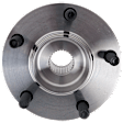 Rear, Driver or Passenger Side Wheel Hub, With Bearing, 5 x 4.5 in. Bolt Pattern, AWD
