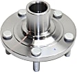 Front, Driver or Passenger Side Wheel Hub, Without Bearing, 5 x 4.5 in. Bolt Pattern