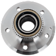 Front, Driver or Passenger Side Wheel Hub, With Bearing, 5 x 4.4 in. Bolt Pattern, RWD