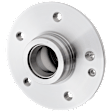 Front, Driver or Passenger Side Wheel Hub, With Bearing, 5 x 4.4 in. Bolt Pattern, RWD