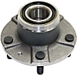Rear, Driver or Passenger Side Wheel Hub, With Bearing, 5 x 4.5 in. Bolt Pattern