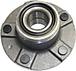 Rear, Driver or Passenger Side Wheel Hub, With Bearing, 5 x 4.5 in. Bolt Pattern