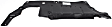 Rear Engine Splash Shield