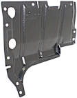 Driver Side Engine Splash Shield, Engine Under Cover, Center Section