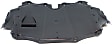 Center Engine Splash Shield, 4Matic Model