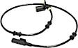 Front, Passenger Side ABS Speed Sensor, Base Model