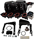 Intake Manifold Kit, 8 Cyl., 4.6L Engine, Plastic, Includes Redesigned Intake Manifold Plenum With Reinforced Aluminum Crossover. Does NOT Work For Models With Coolant-Heated PCV	