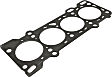 Cylinder Head Gasket, 4 Cyl., 2.0L Engine, Multi-Layered Steel (MLS) Head Gasket
