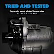 2003 Mini Cooper S - Water Pump, New, 4 Cyl 1.6L