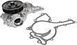2012 Mercedes Benz GLK350 4Matic - Water Pump, Uses Thread Rolling Bolts for Idler Pulley Positions (Not Threaded, Self-Tapping), New, 6 Cyl 3.5L