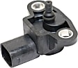MAP Sensor, 3-Prong Blade Male Terminal; Female Connector
