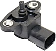 MAP Sensor, 3-Prong Blade Male Terminal; Female Connector