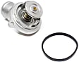 Thermostat Housing - Stainless Steel, Direct Fit, Sold individually, Includes Gasket