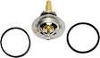 Thermostat, Stainless Steel, 4 Cyl., 1.8L Engine, GAS, Temperature 194 Degrees, With Seal Included