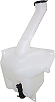 Washer Reservoir, With Pump, Without Rear Window Wiper