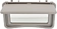Sun Visor Vanity Mirror Flip Up Door - Gray, Direct Fit