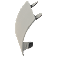 Front, Passenger Side Jack Plug Cover