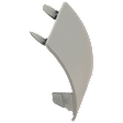 Front, Passenger Side Jack Plug Cover