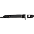 2011 Mitsubishi Outlander ES - Front, Driver Side Primed Exterior Door Handle, With Key Hole