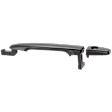 2011 Mitsubishi Outlander ES - Front, Driver Side Primed Exterior Door Handle, With Key Hole