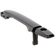 2011 Mitsubishi Outlander ES - Front, Driver Side Primed Exterior Door Handle, With Key Hole