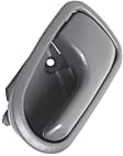 Front Or Rear, Passenger Side Gray Interior Door Handle, Without Door Lock Hole