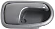 Front Or Rear, Passenger Side Gray Interior Door Handle, Without Door Lock Hole