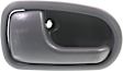 Front Or Rear, Driver Side Gray Interior Door Handle