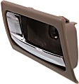 2003 Ford Crown Victoria - Front or Rear, Driver Side Brown bezel with chrome lever Interior Door Handle, Without Door Lock Hole, 4-Door, Sedan