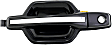 Front, Driver Side Smooth Black Exterior Door Handle, With Key Hole, Sport Utility