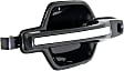 Front, Driver Side Smooth Black Exterior Door Handle, With Key Hole, Sport Utility