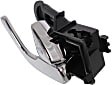 Front Or Rear, Passenger Side Chrome Interior Door Handle