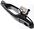 2007 Mitsubishi Lancer - Front, Driver Side Smooth Black Exterior Door Handle, With Key Hole, Sedan