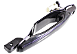 2007 Mitsubishi Lancer - Front, Driver Side Smooth Black Exterior Door Handle, With Key Hole, Sedan