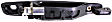 2007 Mitsubishi Lancer - Front, Driver Side Smooth Black Exterior Door Handle, With Key Hole, Sedan